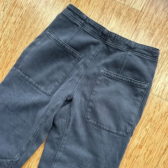 Free People Osaka Barrel Leg Jeans - Washed Black - Picture 9 of 15